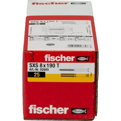 Fischer 92685 Dübel - Nylon, 190mm, 8mm, 25 Stück Fischer 92685 Dübel - Nylon, 190mm, 8mm, 25 Stück