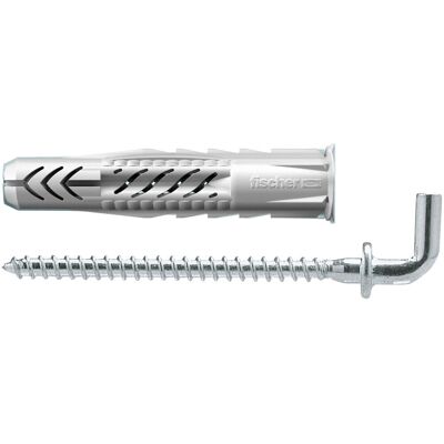 Fischer 94410 Wtyczka - Uniwersalna nylonowa wtyczka do materiałów pełnych i pustych Fischer 94410 Wtyczka - Uniwersalna nylonowa wtyczka do materiałów pełnych i pustych