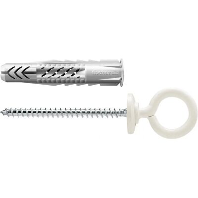 Fischer 94414 Anclaje universal de nailon - 25 piezas, 50 mm Fischer 94414 Anclaje universal de nailon - 25 piezas, 50 mm