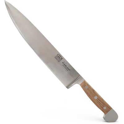 Güde Solingen Grand Couteau de Chef Forgé - Chêne de Baril - 26cm - Couteau de Cuisine - Publicité Güde Solingen Grand Couteau de Chef Forgé - Chêne de Baril - 26cm - Couteau de Cuisine - Publicité