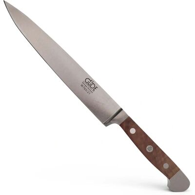 Güde Solingen – kovácsolt sonkás kés, 21 cm, diófa, ALPHA dió - Konyhakés Güde Solingen – kovácsolt sonkás kés, 21 cm, diófa, ALPHA dió - Konyhakés
