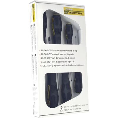Proxxon Brand 6-Piece Flex-Dot Screwdriver Set Proxxon Brand 6-Piece Flex-Dot Screwdriver Set