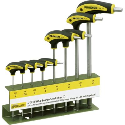 Proxxon Industrial 22 650 L-szárú imbuszkulcs készlet, 8 részes Proxxon Industrial 22 650 L-szárú imbuszkulcs készlet, 8 részes