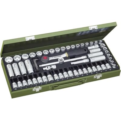 Proxxon Kompakt Steckschlüssel Satz 3/8'' 65-tlg - Knarrenkasten Proxxon Kompakt Steckschlüssel Satz 3/8'' 65-tlg - Knarrenkasten