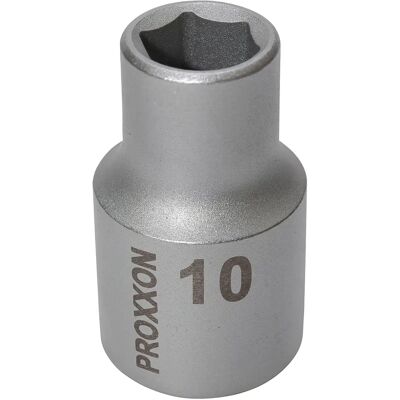 Proxxon Modell 23404 1/2 Zoll Steckschlüssel - 10mm - Haltbar für Feinmechanik Proxxon Modell 23404 1/2 Zoll Steckschlüssel - 10mm - Haltbar für Feinmechanik