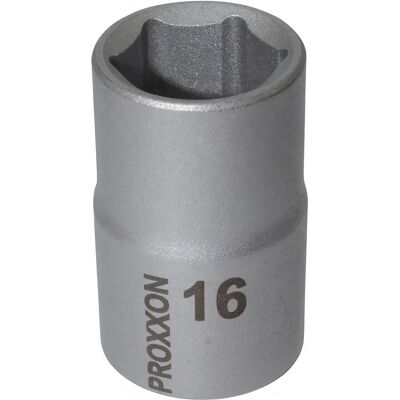 Proxxon 16 mm Sechskant Steckschlüssel - 1/2 Zoll Proxxon 16 mm Sechskant Steckschlüssel - 1/2 Zoll