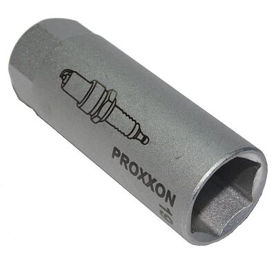 Chave de velas Proxxon - 19mm, 1/2 polegada Chave de velas Proxxon - 19mm, 1/2 polegada