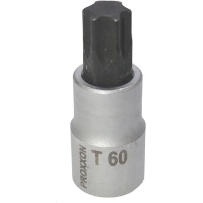 Proxxon Acciaio CrV Compatto 1/2" Torx T60 - 55mm - Qualità Professionale Proxxon Acciaio CrV Compatto 1/2" Torx T60 - 55mm - Qualità Professionale