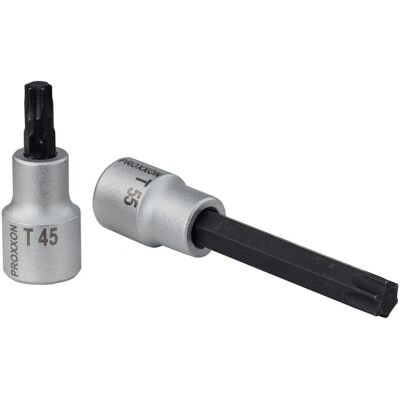 Proxxon 1/2 Zoll Torx T50 Steckschlüssel - Hochfester Stahl Proxxon 1/2 Zoll Torx T50 Steckschlüssel - Hochfester Stahl