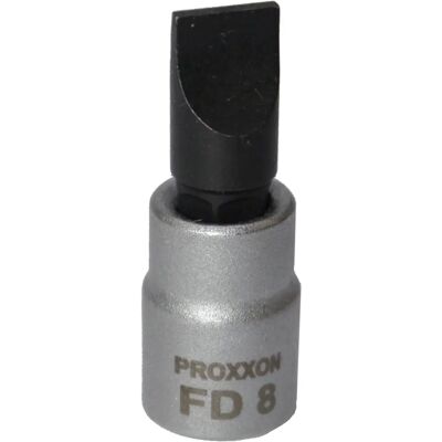 Proxxon 1/4 Zoll Schlitzschrauben-Einsatz - 8mm - 33mm Proxxon 1/4 Zoll Schlitzschrauben-Einsatz - 8mm - 33mm