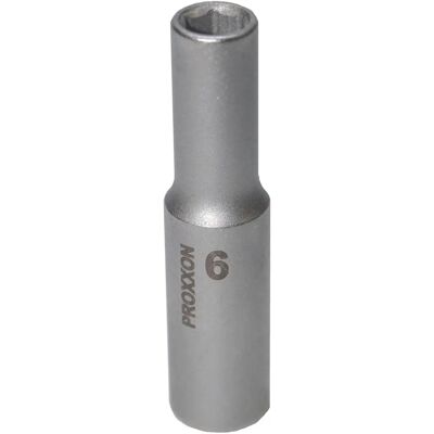 Proxxon 1/4 Zoll lange sechseckige Stecknuss - 6mm Proxxon 1/4 Zoll lange sechseckige Stecknuss - 6mm