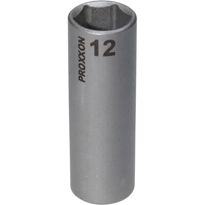 Proxxon 1/4 Zoll Tiefbett-Steckschlüsseleinsatz 12 mm Proxxon 1/4 Zoll Tiefbett-Steckschlüsseleinsatz 12 mm