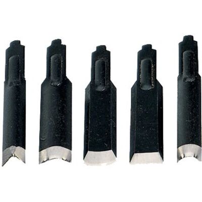 Proxxon 28572 Bohrhammer Zubehör - 5 Schnitzmesser Proxxon 28572 Bohrhammer Zubehör - 5 Schnitzmesser