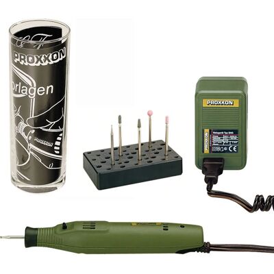 Proxxon 28635 GG 12 Engraving Set - High-Speed Rotary Tool Proxxon 28635 GG 12 Engraving Set - High-Speed Rotary Tool
