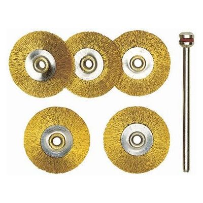 Proxxon Micromot Brass Polishing Disks - Rotary Tool Accessories Proxxon Micromot Brass Polishing Disks - Rotary Tool Accessories