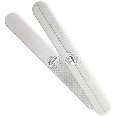 Credo - Profi 2-in-1 - silber - 150 mm - Nagelfeile Buffer Credo - Profi 2-in-1 - silber - 150 mm - Nagelfeile Buffer