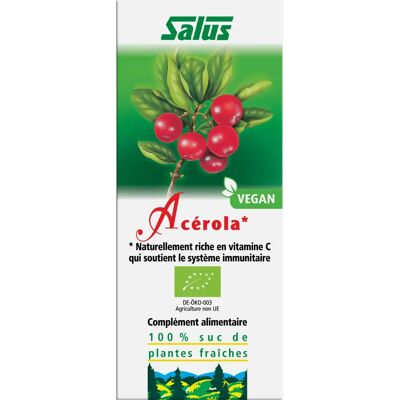 Salus Bio Acerola Lé - Támogatja az immunrendszert - 200ml Salus Bio Acerola Lé - Támogatja az immunrendszert - 200ml