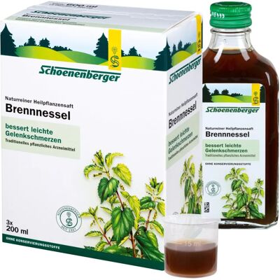 Schoenenberger Brennnessel Heilpflanzensaft - Harnwege & Gelenke Schoenenberger Brennnessel Heilpflanzensaft - Harnwege & Gelenke