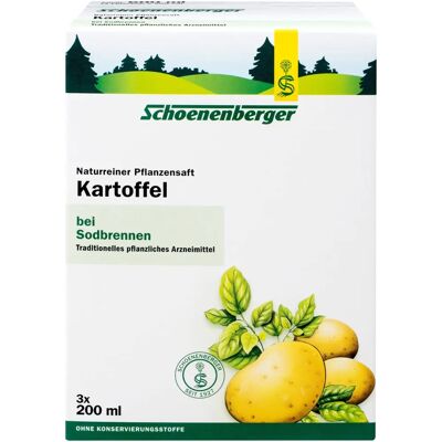 Schoenenberger Bio-Kartoffelsaft - Heilpflanzensäfte gegen Sodbrennen Schoenenberger Bio-Kartoffelsaft - Heilpflanzensäfte gegen Sodbrennen