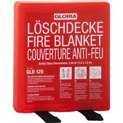 Gloria Fire Blanket Small - Fire Safety Equipment Gloria Fire Blanket Small - Fire Safety Equipment