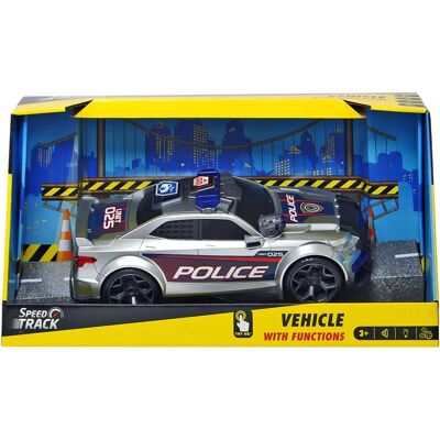 Dickie Toys Street Force Motorowy samochód policyjny - Zabawka dla dzieci Dickie Toys Street Force Motorowy samochód policyjny - Zabawka dla dzieci