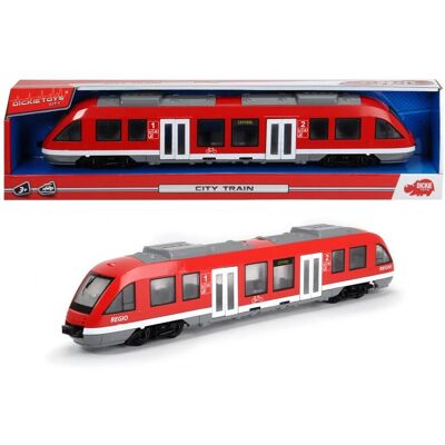Dickie Toys Bybane - Friløpsmodell med åpent tak og dører Dickie Toys Bybane - Friløpsmodell med åpent tak og dører