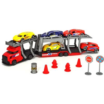 Dickie Toys 203745012 Transporter Set - Buntes Transporter-Set für Kinder Dickie Toys 203745012 Transporter Set - Buntes Transporter-Set für Kinder