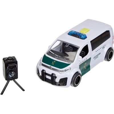 Voiture de police Dickie Toys Spacetourer No (15 cm) - Voiture de police - Publicité Voiture de police Dickie Toys Spacetourer No (15 cm) - Voiture de police - Publicité