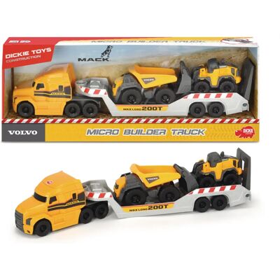 Dickie Mack Volvo Micro Bouwtruck Dickie Mack Volvo Micro Bouwtruck