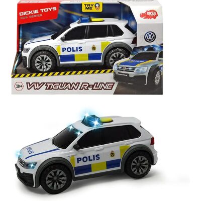 Simba Toys Dickie Toys Vw Tiguan R-Line - Politi bil med lys og lyd Simba Toys Dickie Toys Vw Tiguan R-Line - Politi bil med lys og lyd