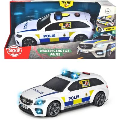 Dickie Toys - Mercedes-AMG E43 - Politibil - Lekerbil Dickie Toys - Mercedes-AMG E43 - Politibil - Lekerbil