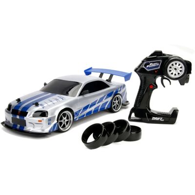 Jada Toys Skyline GTR 1:10 RC Samochód - Drift i Turbo Jada Toys Skyline GTR 1:10 RC Samochód - Drift i Turbo
