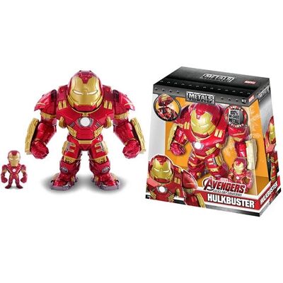 Jada Marvel Figura 6" Hulkbuster ja 2" Ironman (253223002) Jada Marvel Figura 6" Hulkbuster ja 2" Ironman (253223002)