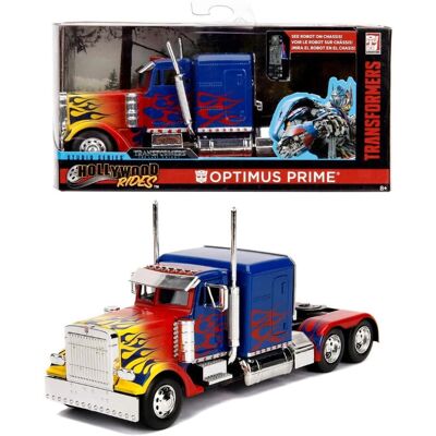 Jada Toys Optimus Prime Transformers 15cm - Véhicule jouet Jada Toys Optimus Prime Transformers 15cm - Véhicule jouet