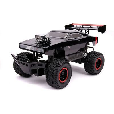 Jada Toys Dodge 4x4 RC - Voiture Tout-Terrain - Échelle 1:12 Jada Toys Dodge 4x4 RC - Voiture Tout-Terrain - Échelle 1:12