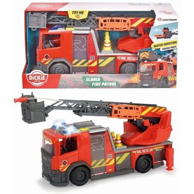 Dickie Toys Scania Brannbil - Redningsbil Dickie Toys Scania Brannbil - Redningsbil