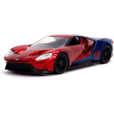 Jada Toys Marvel Spider-Man Ford GT 1:32 - Auto in metallo Jada Toys Marvel Spider-Man Ford GT 1:32 - Auto in metallo