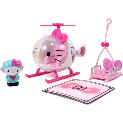 Hello Kitty Rescue Helicopter - Toy Figure Hello Kitty Rescue Helicopter - Toy Figure