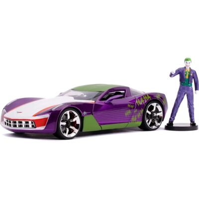 Jada Toys 2009 Chevy Corvette Stingray 1:24 - Ensemble de Voiture Jouet - Publicité Jada Toys 2009 Chevy Corvette Stingray 1:24 - Ensemble de Voiture Jouet - Publicité