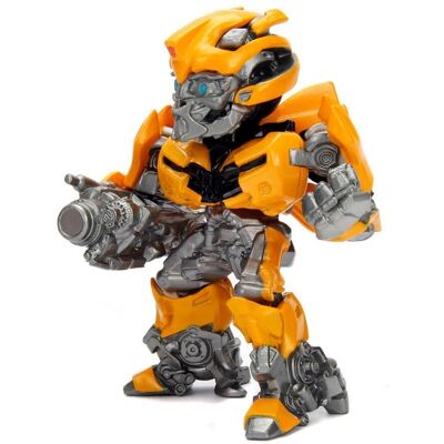 Jada Bumblebee Transformers Actionfigur - 13cm - Gul & Sølv Jada Bumblebee Transformers Actionfigur - 13cm - Gul & Sølv