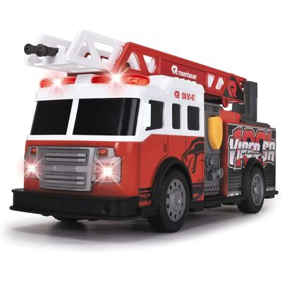 Camion dei Vigili del Fuoco Dickie con Luci e Suoni - 27cm - Per Bambini 3+ Camion dei Vigili del Fuoco Dickie con Luci e Suoni - 27cm - Per Bambini 3+