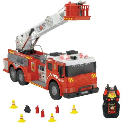 Camión de bomberos RC Dickie Toys - 62cm, rociador de agua, luces Camión de bomberos RC Dickie Toys - 62cm, rociador de agua, luces