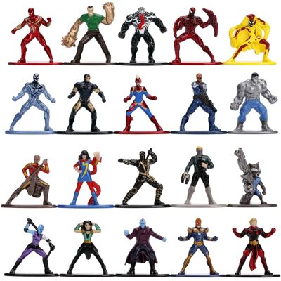 JADA 20 Nano-Actionfiguren - Marvel Sammler-Set ab 6 Jahre JADA 20 Nano-Actionfiguren - Marvel Sammler-Set ab 6 Jahre