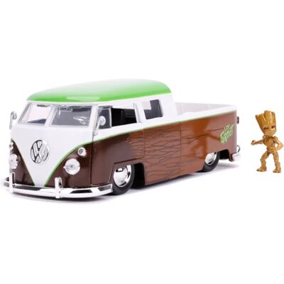 Jada Hollywood Rides Marvel Groot 1963 Pickup con Figura (253225013) Jada Hollywood Rides Marvel Groot 1963 Pickup con Figura (253225013)