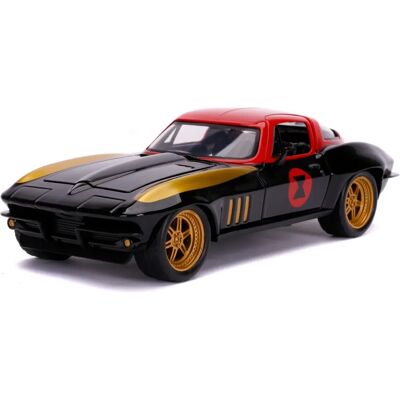 Jada Toys Black Widow 1966 Chevy - Die-Cast Car Jada Toys Black Widow 1966 Chevy - Die-Cast Car