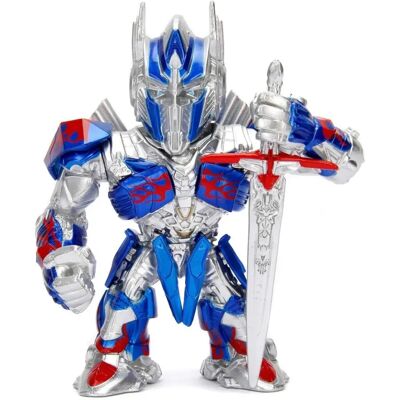 Transformers Optimus Prime in metallo - Figura d'azione Transformers Optimus Prime in metallo - Figura d'azione