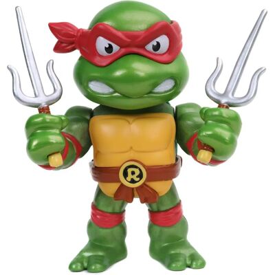 Jada Teenage Mutant Ninja Turtles Raphael Metalfigs Actionfigur - 4 Zoll Figur Jada Teenage Mutant Ninja Turtles Raphael Metalfigs Actionfigur - 4 Zoll Figur
