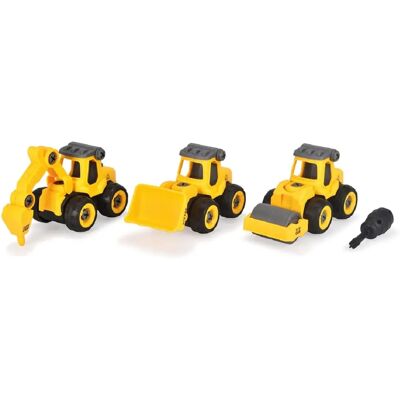 Set di Veicoli da Costruzione Gialli Dickie - Veicolo Giocattolo Set di Veicoli da Costruzione Gialli Dickie - Veicolo Giocattolo