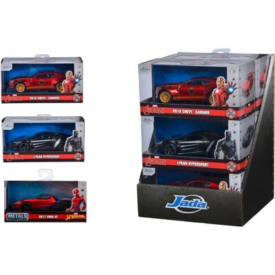 Jada Toys Marvel Auto - 1:32 Mittakaava - Auki olevat ovet Jada Toys Marvel Auto - 1:32 Mittakaava - Auki olevat ovet