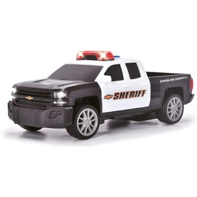Dickie Toys Chevy Silverado Polizia - Auto della polizia per bambini Dickie Toys Chevy Silverado Polizia - Auto della polizia per bambini